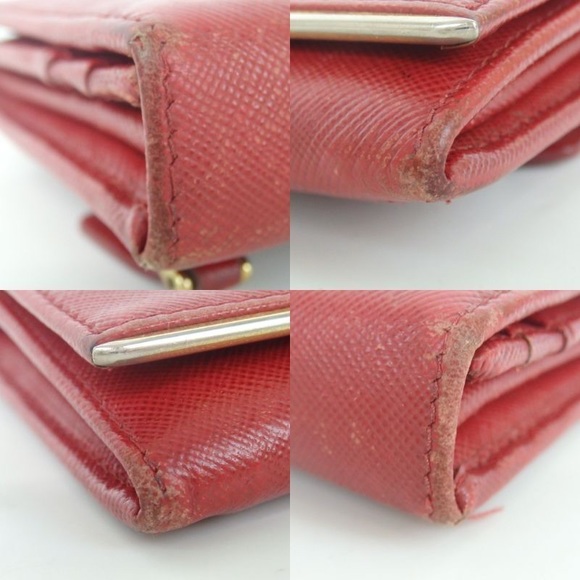 Authentic PRADA Wallets leather [Used] - Picture 2 of 5